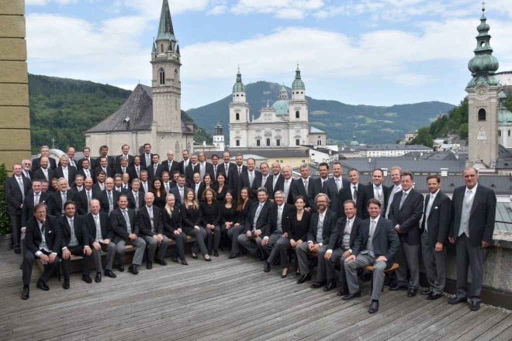 Members of the Vienna Philharmonic Orchestra at the Salzburg Festival. (Credit: Anne Zeuner) Members of the Vienna Philharmonic Orchestra at the Salzburg Festival. (Credit: Anne Zeuner)